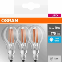 LED-Filament-Leuchtmittel »Base Classic P«, 4 W, E14, neutralweiß