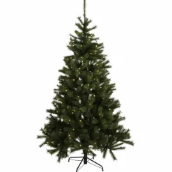 LED-Kunsttanne »Davos«, Höhe: 185 cm, grün, beleuchtet