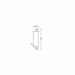 LED-Lampe LED LINE R7S