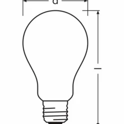LED-Lampe »LED Retrofit CLASSIC A«, 17 W, 240 V