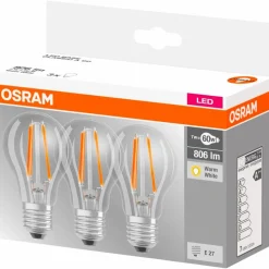 LED-Leuchtmittel »Base«, 7 W, E27, warmweiß