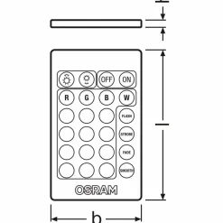 LED-Leuchtmittel LED Retrofit RGBW lamps with remote control