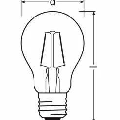 LED-Leuchtmittel LED STAR DÉCOR CLASSIC A
