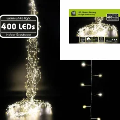 LED-Lichterkette, 300 Lichter, warmweiß