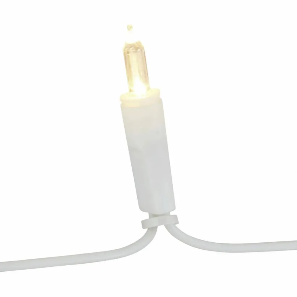 LED-Lichterkette, 4,35 m mit 20 LED, warmweiß