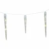 LED-Lichterkette, 13,75 m mit 24 LED, warmweiß