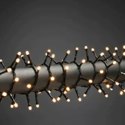 LED-Lichterkette, schwarz, Kabellänge: 22,58 m