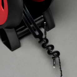 LED-Lichterkette, schwarz/rot, Kabellänge: 65,93 m