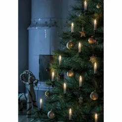 LED-Lichterkette, weiß, dimmbar, Kabellänge: 15,5 m