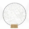 LED Metallsilhouette, Metall, BxHxL: 5 x 64 x 60 cm, inkl. Leuchtmittel