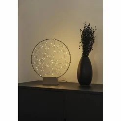 LED Metallsilhouette, Stahl, BxHxL: 5 x 39,5 x 36 cm, inkl. Leuchtmittel