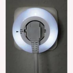 LED-Nachtlicht »Circle«, 0,8 W, Lichtfarbe: weiß, Kunststoff