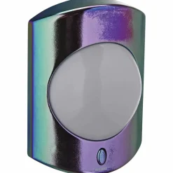 LED-Nachtlicht mit Farbwechselfunktion metallic 1-flammig 1 W 7,2 x 9,8 x 7,9 cm