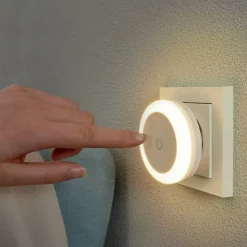 LED-Nachtlicht »Touch Switch«, 1 W, Lichtfarbe: weiß, Kunststoff