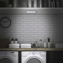 LED-Push-Light »ROW«, silberfarben, Höhe: 2,6 cm, inkl. Leuchtmittel