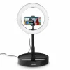 LED-Ringlicht »FoldUp«, Ø: 26,5 cm, schwarz, Kunststoff