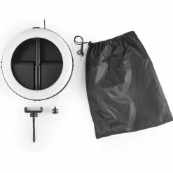 LED-Ringlicht »FoldUp«, Ø: 26,5 cm, schwarz, Kunststoff
