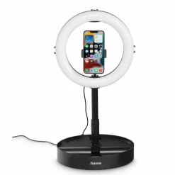 LED-Ringlicht »FoldUp«, Ø: 26,5 cm, schwarz, Kunststoff