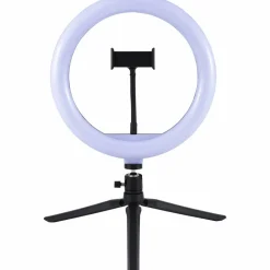 LED-Ringlicht, Integrierte LED, warmweiß, inkl. Leuchtmittel, Höhe: 46 cm