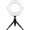 LED-Ringlicht »Smart«, Ø: 21 cm, schwarz, Kunststoff