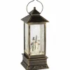 LED-Schneelaterne, Höhe: 27 cm, batterie