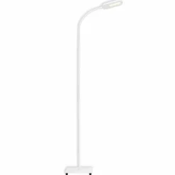 LED-Stehleuchte »OFFICE STEP«, weiß, Höhe: 128 cm, inkl. Leuchtmittel