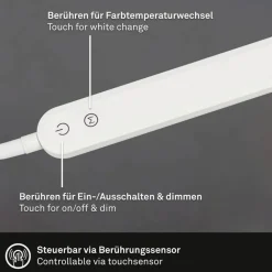 LED-Stehleuchte »SERVO«, weiß, Höhe: 183 cm, inkl. Leuchtmittel
