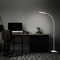 LED-Stehleuchte »SERVO«, weiß, Höhe: 183 cm, inkl. Leuchtmittel