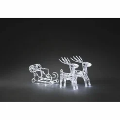 LED-Stern, Kunststoff, BxHxL: 28 x 40 x 59 cm, inkl. Leuchtmittel