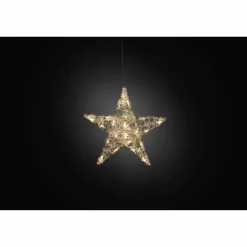 LED-Stern, Kunststoff, BxHxL: 8 x 34 x 32 cm, inkl. Leuchtmittel