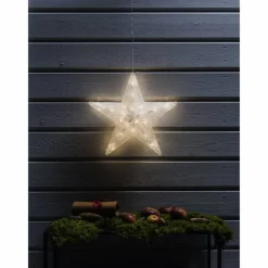 LED-Stern, Kunststoff, BxHxL: 10 x 40 x 40 cm, inkl. Leuchtmittel