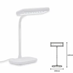 LED-Tischleuchte »DAYLIGHT«, weiß, Höhe: 44 cm, inkl. Leuchtmittel
