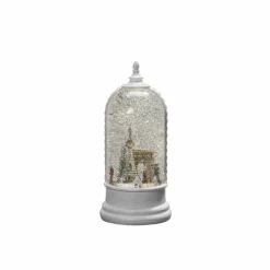 LED-Wasserlaterne, Kunststoff, BxHxL: 12,5 x 27,2 x 12,5 cm, inkl. Leuchtmittel
