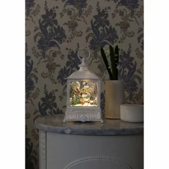 LED-Wasserlaterne, Kunststoff, BxHxL: 8,5 x 25 x 13,5 cm, inkl. Leuchtmittel