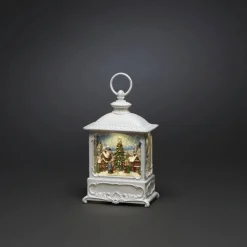LED-Wasserlaterne, Kunststoff, BxHxL: 8,5 x 25 x 13,5 cm, inkl. Leuchtmittel