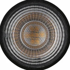 Leuchtmittel, GU10, 7W, 460LM, 2700K, schwarz