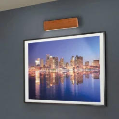 Leuchtmittel »Rondo«, BxHxL: 7 x 150 x 35 cm, Metall/Kunststoff/Naturmaterial