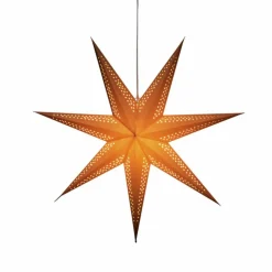 Leuchtstern, ø: 78 cm, Stecker, braun