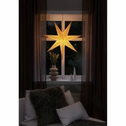 Leuchtstern, ø: 78 cm, Stecker, braun