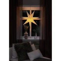 Leuchtstern, ø: 78 cm, Stecker, weiß