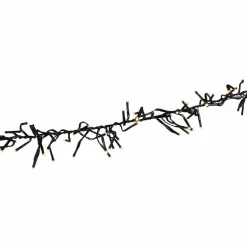 Lichterkette, 9,3 m mit 576 LED, bernsteinfarben