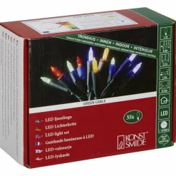 Lichterkette, 6,6 m mit 35 LED, RGB (mehrfarbig)