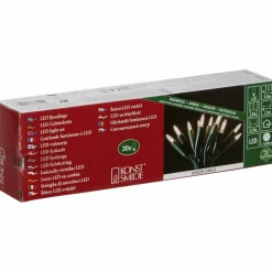 Lichterkette, 4,35 m mit 20 LED, warmweiß
