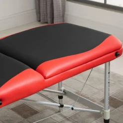 Massageliege, Aluminium, inkl. Auflagen, BxHxT: 215 x 84 x 60 cm