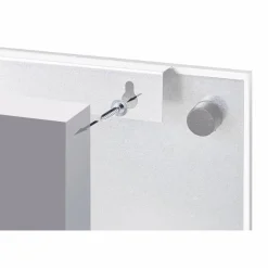 Memoboard, ABS/Edelstahl/Kunststoff