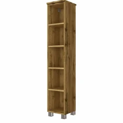 Midiregal »Genua«, BxT: 25 x 25 cm, wotaneiche