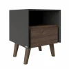 Nachttisch »VICTORIA«, BxH: 45 x 56,8 cm, Spanplatte/Massivholz