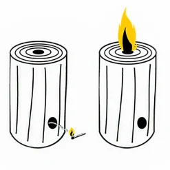 Outdoor-Kerze Citronella