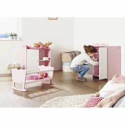 Puppenwiege »Jasmin«, BxHxL: 33 x 29 x 50 cm, MDF