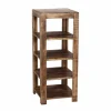 Regal, Holz, Natur, 4 Fachböden